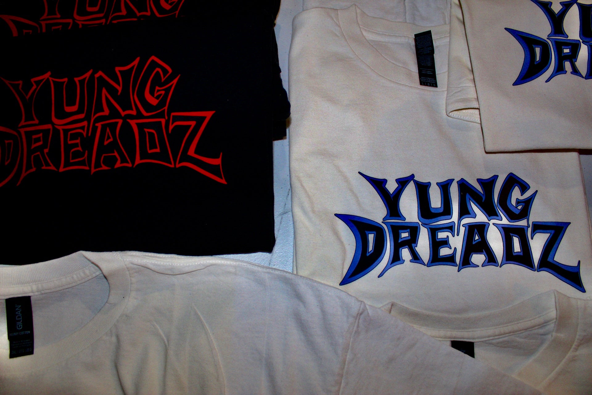 Yung Dreadz logo shirts